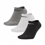 Nike Everyday Lightweight Training No-Show kojinės (3 poros) - Dydis M (SX7678-964 Kojinės)