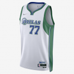 Nike Dri-FIT NBA Dallas Mavericks City Edition Swingman Tank krep&scaron;inio mar&scaron;kinėliai - Dydis M (DB4023-100 Mar&scaron;kinėliai)
