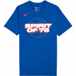 Nike NBA Philadelphia 76ers Dri-FIT mar&scaron;kinėliai - Dydis M (AT0832-495 Mar&scaron;kinėliai)