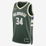 Nike Dri-FIT NBA Milwaukee Bucks Icon Edition Swingman Tank krep&scaron;inio mar&scaron;kinėliai - Dydis M (DN2012-323 Mar&scaron;kinėliai)