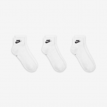 Nike Everyday Essential Ankle kojinės (3 poros) - Dydis M (DX5074-101 Kojinės)