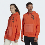 adidas Essentials Brandlove Fleece Hoodie - Dydis M (HL9385 Džemperiai)