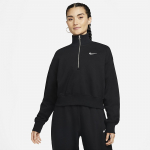 Nike Sportswear Phnx Fleece Qz Crop - Dydis M (DQ5767-010 Džemperiai)