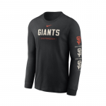 Nike MLB Men's Sleeve Repeater Cotton Tee Longsleeve San Francisco Giants - Dydis M (NKAC-00A-GIA-L0A Džemperiai)