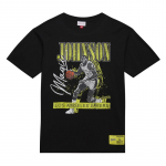 Mitchell & Ness NBA HW Neon Pop Player SS Tee Vintage Logo Los Angeles Lakers Magic Johnson - Dydis M (TNNC6608-LALYYEJHBLCK Mar&scaron;kinėliai)