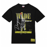 Mitchell & Ness NBA HW Neon Pop Player SS Tee Vintage Logo Miami Heat Dwyane Wade - Dydis M (TNNC6608-MHEYYDWABLCK Mar&scaron;kinėliai)