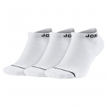 Jordan Jumpman No Show kojinės (3 poros) - Dydis M (SX5546-100 Kojinės)