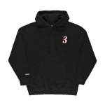 Mitchell & Ness NBA Player Photo Hoodie Philadelphia 76ers Allen Iverson Black - Dydis M (HDSSINTL1502-P76BLCK )