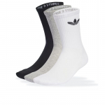 adidas Originals 3-Stripies High Crew 3 Pairs - Dydis M (JV7416 )