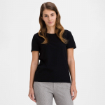 GAP Basic Crewneck Tee True Black V2 2 - Dydis M (795346-06 Mar&scaron;kinėliai)