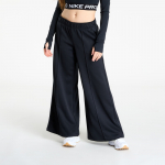 Nike Sportswear Women's Mid-Rise Wide-Leg Track Pants Black/ Black/ Sail - Dydis M (IH8514-010 Kelnės)