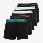 Bokserki Calvin Klein Trunk 5-Pack Blue - Dydis M (LV00NB1897 3SB &Scaron;ortai)