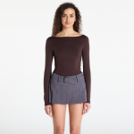 Urban Classics Ladies Slim Fit Longsleeve Warm Brown - Dydis M (TB7721-21219 Mar&scaron;kinėliai)