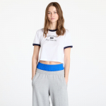 Calvin Klein Jeans Drapey Jersey Crop Brilliant White/ Baritone Blue - Dydis M (LV047B808G VVD Mar&scaron;kinėliai)