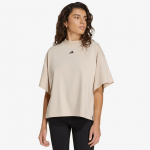 adidas 3-Stripes Studio T-Shirt Crystal Linen - Dydis M (KU6079 Mar&scaron;kinėliai)