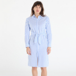 Sukienka Calvin Klein Jeans Yarndye Cotton Poplin Shirtdress Blue Descent Two Color Wide Stripe - Dydis M (LV044F032G C32 Suknelės)