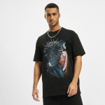 Urban Classics Thorned Mask Oversize T-Shirt Black - Dydis M (MT1974-00007 Mar&scaron;kinėliai)