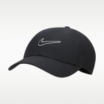 Nike Club Unstructured Swoosh Cap Black/ Black - Dydis M (FB5369-010 Kitos kepurės)