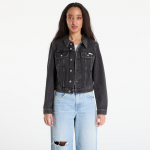 Calvin Klein Jeans Cropped 90S Denim Jacket Black - Dydis M (LV047C658G 846 Striukės)