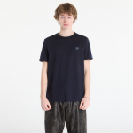 FRED PERRY Contrast Tape Ringer T-Shirt Navy/ Ace Blue - Dydis M (M4613 29B Mar&scaron;kinėliai)