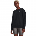 Under Armour Essential Fleece Crew Black - Dydis M (1373032-001 Džemperiai)