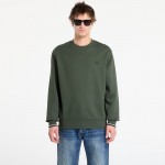 FRED PERRY Crew Neck Sweatshirt Court Green/ Snow White/ Navy - Dydis M (M7535 53A Džemperiai)