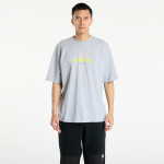 The North Face U Expedition Celebration Oversized S/S Tee UNISEX Light Grey Heather - Dydis M (NF0A8E3CDYX1 Mar&scaron;kinėliai)