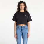 Vans Wmns Salton Relax Crop SS T-Shirt Black - Dydis M (VN000P5QBLK1 Mar&scaron;kinėliai)