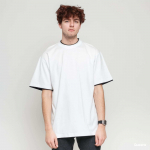 Urban Classics Contrast Tall Tee White / Black - Dydis M (tb029a white Mar&scaron;kinėliai)