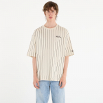 New Era Pinstripe Os Tee UNISEX Light Cream - Dydis M (60771551 Mar&scaron;kinėliai)