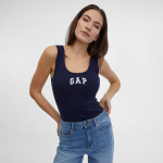 GAP Logo Tank Navy Uniform - Dydis M (585421-00 Mar&scaron;kinėliai)