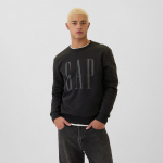 GAP Fleece Sweatshirt Black - Dydis M (542214-02 Džemperiai)