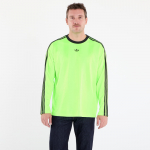 adidas Jacquard Jersey Long Sleeve Tee Neon Green/ Black - Dydis M (JW5964 Mar&scaron;kinėliai)