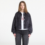 AllSaints Nicky Denim Shacket Leppo Black - Dydis M (W121PE Leppo Black Striukės)