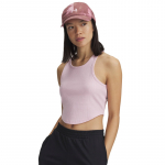 Under Armour Rival Rib Tank Prime Pink/ White - Dydis M (1389798-647 Mar&scaron;kinėliai)