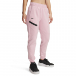 Under Armour Unstoppable Fleece Jogger Prime Pink/ Black - Dydis M (1379846-647 Kelnės)
