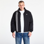 adidas Firebird Front Stripes Woven Track Top Black/ Stone Khaki/ Better Scarlet - Dydis M (JV9882 Striukės)