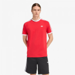 adidas 3-STRIPES T-Shirt Better Scarlet - Dydis M (KE3535 Mar&scaron;kinėliai)