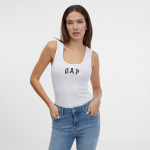 GAP Boyfriend Logo Tank White V2 Global - Dydis M (585421-01 Mar&scaron;kinėliai)
