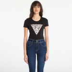 Guess Jeans Ss Cn Leo Triangle Tee Jet Black - Dydis M (W6RI32J1314-JBLK Mar&scaron;kinėliai)