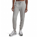 Under Armour Rival Fleece Jogger Mod Gray Light Heather/ White - Dydis M (1379438-012 Kelnės)