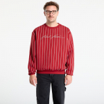 Karl Kani Autograph Pinstripe Sweat Os Crewneck Red - Dydis M (PD00007595 Džemperiai)