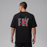 Jordan Men's Graphic T-Shirt Black - Dydis M (IF3064-010 Mar&scaron;kinėliai)