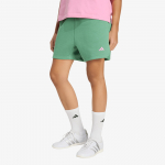 adidas 3 Stripes Studio Fleece Loose Shorts Preloved Green - Dydis M (HZ0865 &Scaron;ortai)