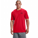 Under Armour Sportstyle Lc Ss Red - Dydis M (1326799-600 Mar&scaron;kinėliai)