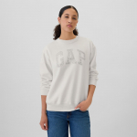 GAP Logo Crew White Rhinestone - Dydis M (554936-35 Džemperiai)