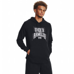 Under Armour Rival Terry Graphic Hd Black - Dydis M (1379766-001 Džemperiai)
