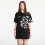 Sukienka AllSaints Zaya Tee Dress Black - Dydis M (W053DE Black Suknelės)
