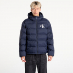 puchowa Calvin Klein Jeans Ls Nylon Monogram Puff Jacket Blue - Dydis M (LV04RD528G CEF Striukės)
