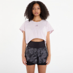 adidas Primelift Workout Cropped Boxy 3-Stripes Tank Ice Purple - Dydis M (KE8052 Mar&scaron;kinėliai)